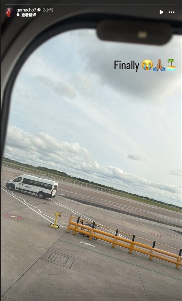 Can t wait! Garnacho s social media posts: Finally (I m back home)
