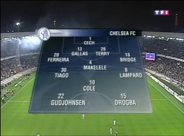Try asking God myself? Chelsea s first match with Paris in history: F4 starts on the central axis, wins 3-0