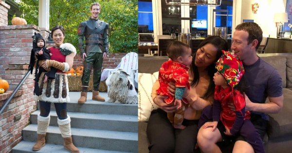 Zuckerberg s face is covered with colorful gems and listens to Taylor s silk concert with his beloved girl! Write a letter to your daughters: Enjoy every moment of being a child