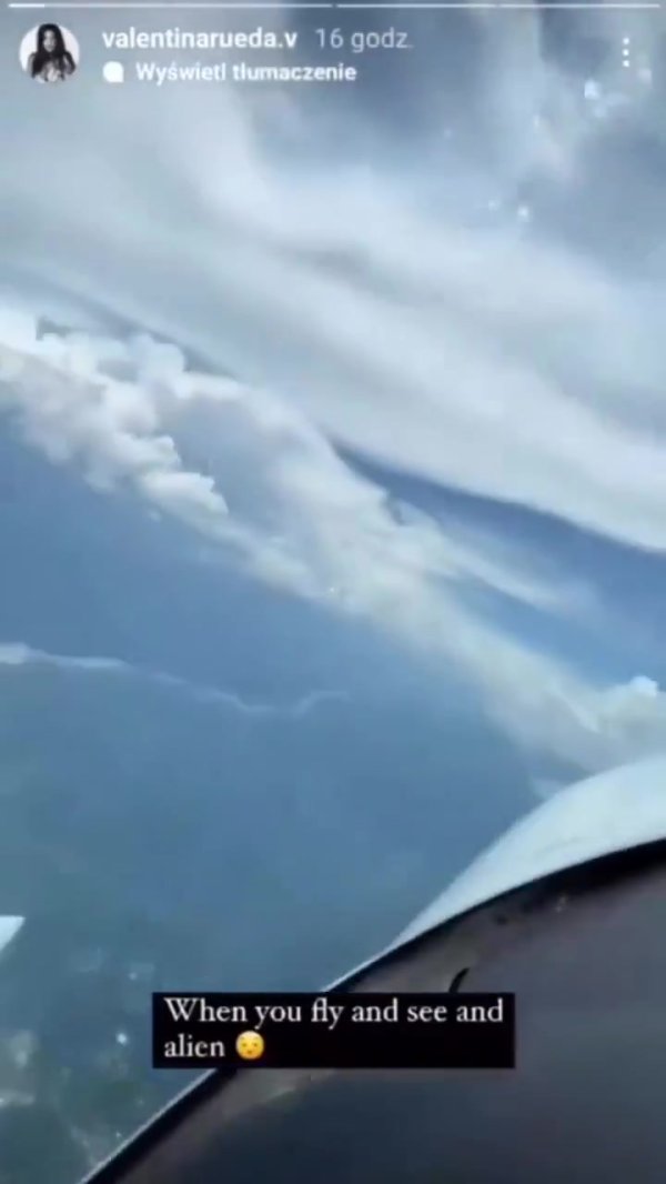Sun: Felix s girlfriend claims to have taken a UFO on the plane, and the flight speed is amazing