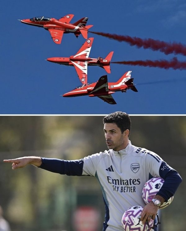 😂Artetta talks about inviting air force pilots: That was two years ago, the plane had already flew away